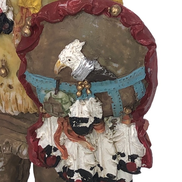 Native American Indian Figurine Sculpture Holding Spear - Picture 3 of 12